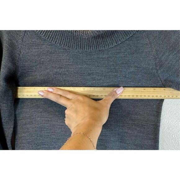 Smartwool 100% Merino Wool Women's Cowl Neck Pull Over Sweater XS - Picture 10 of 11